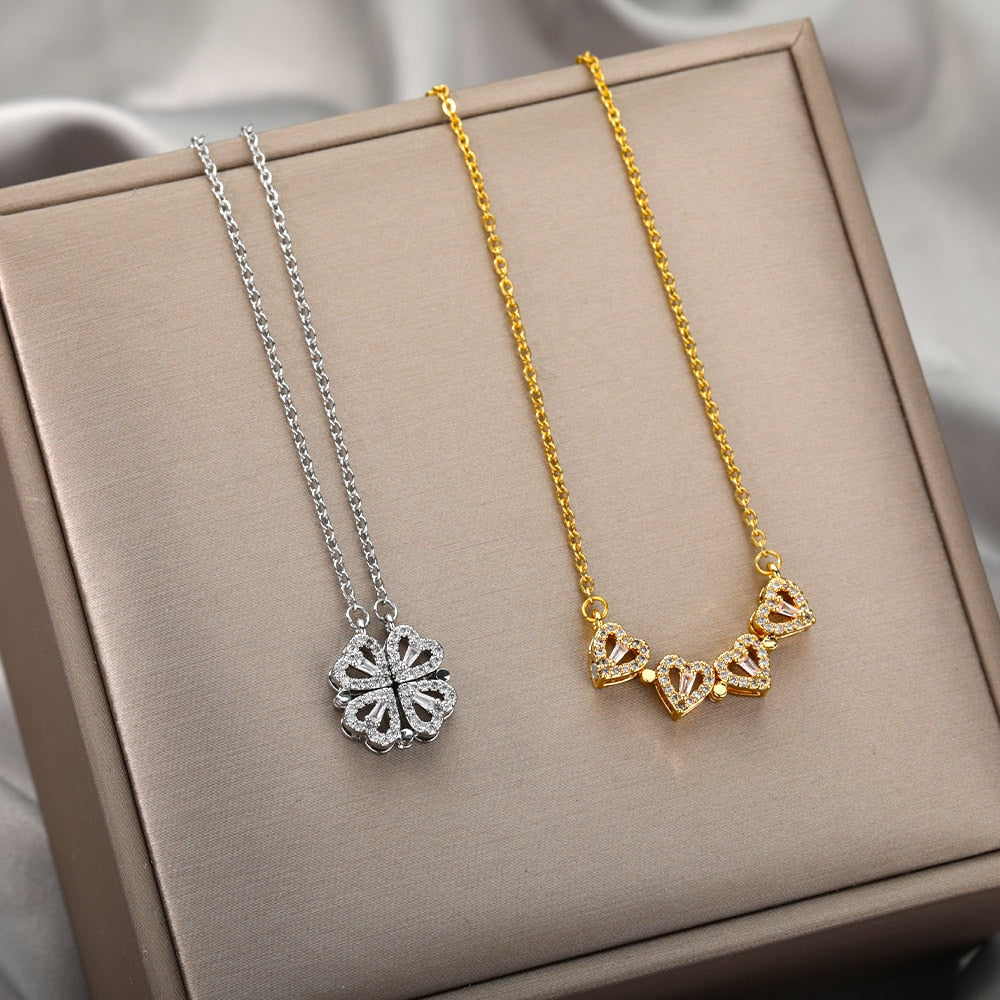 Luxury Four Leaf Clover Necklace